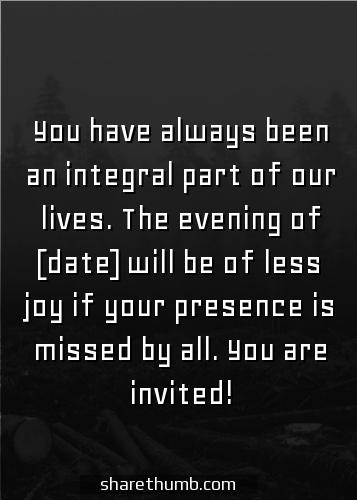 birthday invitation message of daughter